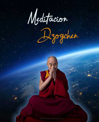 Dalai Lama representa dzogchen